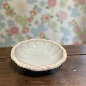 Roscher & Co Stoneware Hobnail Cream Pottery Soup Cereal Bowl